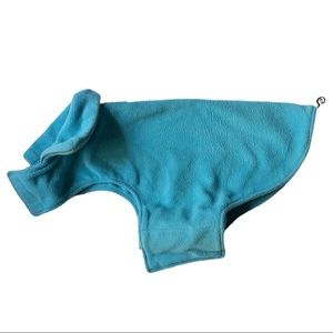 Fleece Dog Coat Jacket Sky Blue M/L